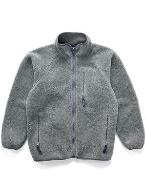 PATAGONIA (Vintage) 1997 Patagonia Retro Pile Jacket Charcoal Grey Small
